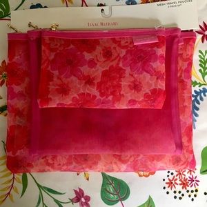 NEW set of Issac Mizrahi zippered cases